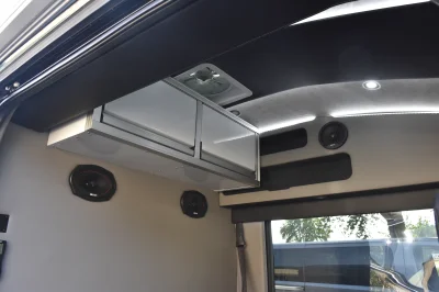 FORD TRANSIT 148 EL HIGH ROOF DUALLY MOTO VAN BY WALDOCH CUSTOM GARAGE ON WHEELS - 2022 FORD TRANSIT CAMPER - Image 18 of 20