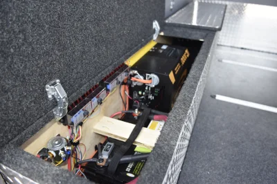 FORD TRANSIT 148 EL HIGH ROOF DUALLY MOTO VAN BY WALDOCH CUSTOM GARAGE ON WHEELS - 2022 FORD TRANSIT CAMPER - Image 6 of 20