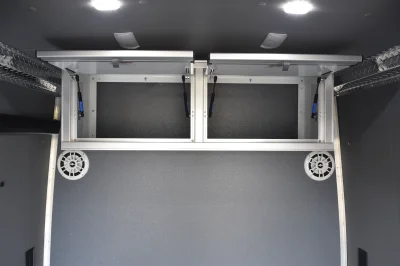 FORD TRANSIT 148 EL HIGH ROOF DUALLY MOTO VAN BY WALDOCH CUSTOM GARAGE ON WHEELS - 2022 FORD TRANSIT CAMPER - Image 8 of 20