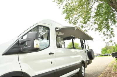 CUSTOM FORD TRANSIT 148 MEDIUM ROOF SIDE CUT OUT FOR ANYTHING YOU NEED BY WALDOCH SHOW VAN DISPLAY - 2022 FORD TRANSIT CUSTOM - Image 40 of 85
