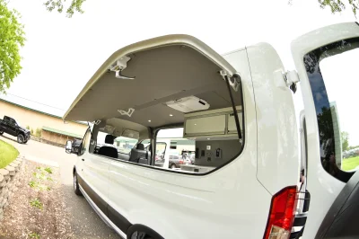 CUSTOM FORD TRANSIT 148 MEDIUM ROOF SIDE CUT OUT FOR ANYTHING YOU NEED BY WALDOCH SHOW VAN DISPLAY - 2022 FORD TRANSIT CUSTOM - Image 47 of 85