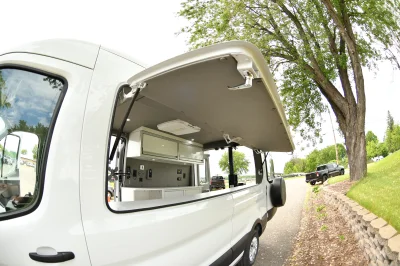 CUSTOM FORD TRANSIT 148 MEDIUM ROOF SIDE CUT OUT FOR ANYTHING YOU NEED BY WALDOCH SHOW VAN DISPLAY - 2022 FORD TRANSIT CUSTOM - Image 1 of 85
