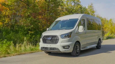 2024 BOUNDARY WATER EDITION FORD TRANSIT CONVERSION VAN - LUXURY TRAVEL VAN TRAVEL IN STYLE - 2024 FORD TRANSIT CUYUNA - Image 2 of 46