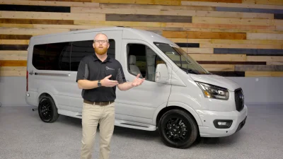 2024 BOUNDARY WATER EDITION FORD TRANSIT CONVERSION VAN - LUXURY TRAVEL VAN TRAVEL IN STYLE - 2024 FORD TRANSIT CUYUNA - Image 13 of 46
