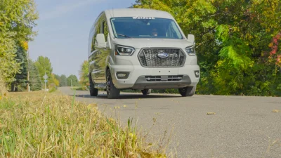 2024 BOUNDARY WATER EDITION FORD TRANSIT CONVERSION VAN - LUXURY TRAVEL VAN TRAVEL IN STYLE - 2024 FORD TRANSIT CUYUNA - Image 3 of 46