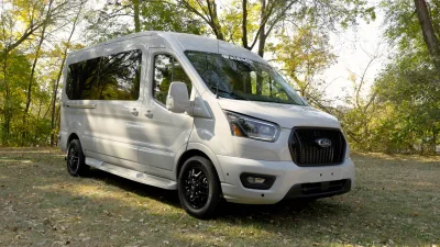 2024 BOUNDARY WATER EDITION FORD TRANSIT CONVERSION VAN - LUXURY TRAVEL VAN TRAVEL IN STYLE - 2024 FORD TRANSIT CUYUNA - Image 36 of 46