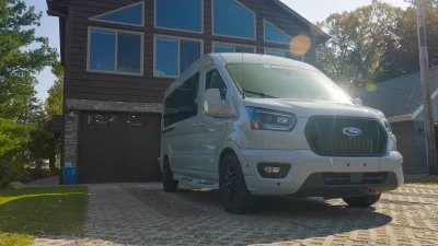 2024 BOUNDARY WATER EDITION FORD TRANSIT CONVERSION VAN - LUXURY TRAVEL VAN TRAVEL IN STYLE - 2024 FORD TRANSIT CUYUNA - Image 5 of 46