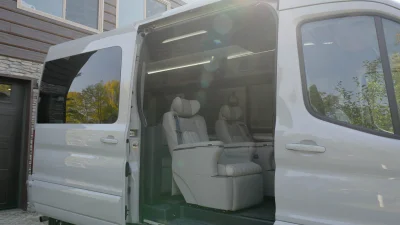 2024 BOUNDARY WATER EDITION FORD TRANSIT CONVERSION VAN - LUXURY TRAVEL VAN TRAVEL IN STYLE - 2024 FORD TRANSIT CUYUNA - Image 41 of 46