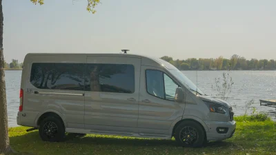2024 BOUNDARY WATER EDITION FORD TRANSIT CONVERSION VAN - LUXURY TRAVEL VAN TRAVEL IN STYLE - 2024 FORD TRANSIT CUYUNA - Image 6 of 46