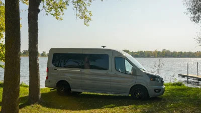 2024 BOUNDARY WATER EDITION FORD TRANSIT CONVERSION VAN - LUXURY TRAVEL VAN TRAVEL IN STYLE - 2024 FORD TRANSIT CUYUNA - Image 7 of 46