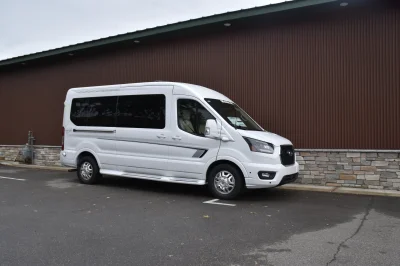 2024 FORD TRANSIT CONVERSION VAN 9 PASSENGER LUXURY GALAXY WALDOCH - WHITE - 2024 FORD TRANSIT GALAXY LUXURY - Image 3 of 79