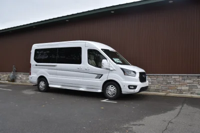 2024 FORD TRANSIT CONVERSION VAN 9 PASSENGER LUXURY GALAXY WALDOCH - WHITE - 2024 FORD TRANSIT GALAXY LUXURY - Image 4 of 79