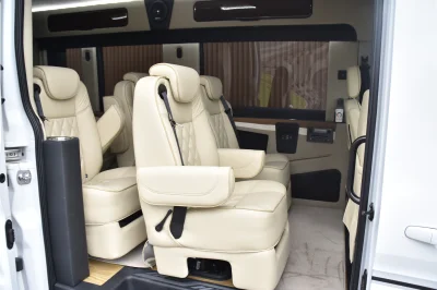 2024 FORD TRANSIT CONVERSION VAN 9 PASSENGER LUXURY GALAXY WALDOCH - WHITE - 2024 FORD TRANSIT GALAXY LUXURY - Image 39 of 79