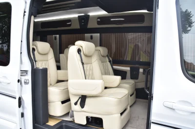 2024 FORD TRANSIT CONVERSION VAN 9 PASSENGER LUXURY GALAXY WALDOCH - WHITE - 2024 FORD TRANSIT GALAXY LUXURY - Image 40 of 79