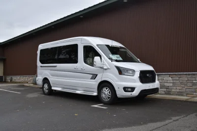 2024 FORD TRANSIT CONVERSION VAN 9 PASSENGER LUXURY GALAXY WALDOCH - WHITE - 2024 FORD TRANSIT GALAXY LUXURY - Image 5 of 79