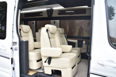 2024 FORD TRANSIT CONVERSION VAN 9 PASSENGER LUXURY GALAXY WALDOCH - WHITE - 2024 FORD TRANSIT GALAXY LUXURY - Image 41 of 79