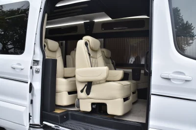 2024 FORD TRANSIT CONVERSION VAN 9 PASSENGER LUXURY GALAXY WALDOCH - WHITE - 2024 FORD TRANSIT GALAXY LUXURY - Image 42 of 79