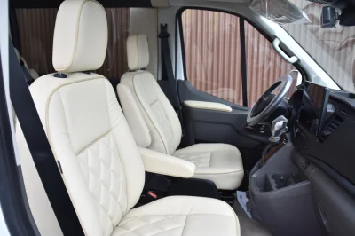 2024 FORD TRANSIT CONVERSION VAN 9 PASSENGER LUXURY GALAXY WALDOCH - WHITE - 2024 FORD TRANSIT GALAXY LUXURY - Image 46 of 79