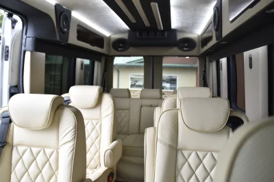 2024 FORD TRANSIT CONVERSION VAN 9 PASSENGER LUXURY GALAXY WALDOCH - WHITE - 2024 FORD TRANSIT GALAXY LUXURY - Image 51 of 79