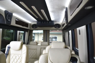 2024 FORD TRANSIT CONVERSION VAN 9 PASSENGER LUXURY GALAXY WALDOCH - WHITE - 2024 FORD TRANSIT GALAXY LUXURY - Image 53 of 79