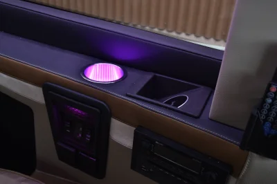 2024 FORD TRANSIT CONVERSION VAN 9 PASSENGER LUXURY GALAXY WALDOCH - WHITE - 2024 FORD TRANSIT GALAXY LUXURY - Image 58 of 79