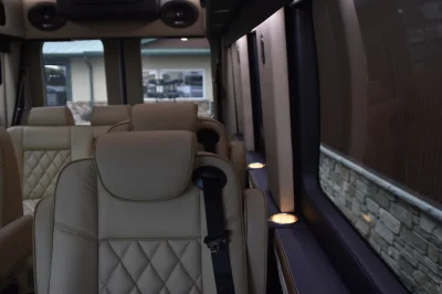 2024 FORD TRANSIT CONVERSION VAN 9 PASSENGER LUXURY GALAXY WALDOCH - WHITE - 2024 FORD TRANSIT GALAXY LUXURY - Image 60 of 79