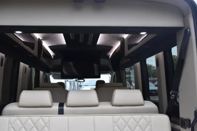 2024 FORD TRANSIT CONVERSION VAN 9 PASSENGER LUXURY GALAXY WALDOCH - WHITE - 2024 FORD TRANSIT GALAXY LUXURY - Image 62 of 79