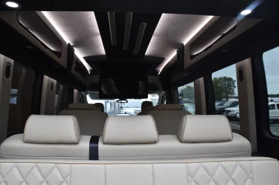 2024 FORD TRANSIT CONVERSION VAN 9 PASSENGER LUXURY GALAXY WALDOCH - WHITE - 2024 FORD TRANSIT GALAXY LUXURY - Image 63 of 79