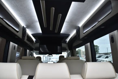 2024 FORD TRANSIT CONVERSION VAN 9 PASSENGER LUXURY GALAXY WALDOCH - WHITE - 2024 FORD TRANSIT GALAXY LUXURY - Image 65 of 79