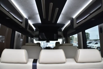 2024 FORD TRANSIT CONVERSION VAN 9 PASSENGER LUXURY GALAXY WALDOCH - WHITE - 2024 FORD TRANSIT GALAXY LUXURY - Image 67 of 79