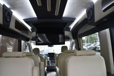 2024 FORD TRANSIT CONVERSION VAN 9 PASSENGER LUXURY GALAXY WALDOCH - WHITE - 2024 FORD TRANSIT GALAXY LUXURY - Image 68 of 79