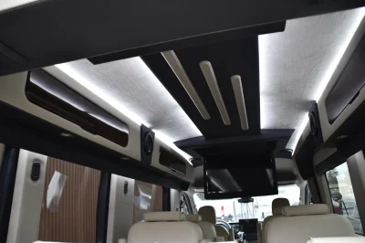 2024 FORD TRANSIT CONVERSION VAN 9 PASSENGER LUXURY GALAXY WALDOCH - WHITE - 2024 FORD TRANSIT GALAXY LUXURY - Image 73 of 79