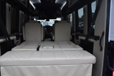 2024 FORD TRANSIT CONVERSION VAN 9 PASSENGER LUXURY GALAXY WALDOCH - WHITE - 2024 FORD TRANSIT GALAXY LUXURY - Image 74 of 79