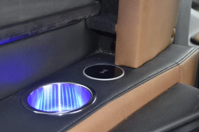 2024 GALAXY CONVERSION VAN WALDOCH - 9 PASSENGER LUXURY TRAVEL - T250 TRANSIT MEDIUM ROOF 3.5L ECO BOOTH - BLACK - 2024 FORD TRANSIT GALAXY - Image 20 of 25