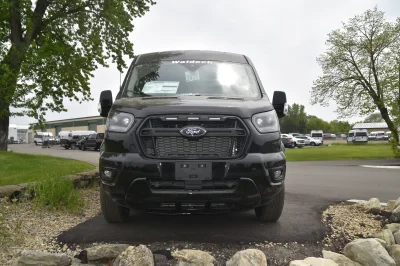 2024 GALAXY CONVERSION VAN WALDOCH - 9 PASSENGER LUXURY TRAVEL - T250 TRANSIT MEDIUM ROOF 3.5L ECO BOOTH - BLACK - 2024 FORD TRANSIT GALAXY - Image 4 of 25