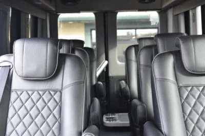 FORD TRANSIT 2024 GALAXY CONVERSION VAN BY WALDOCH 9 PASSENGER LUXURY TRAVEL - 2024 FORD TRANSIT GALAXY - Image 1 of 13