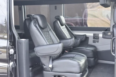 FORD TRANSIT 2024 GALAXY CONVERSION VAN BY WALDOCH 9 PASSENGER LUXURY TRAVEL - 2024 FORD TRANSIT GALAXY - Image 9 of 13