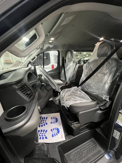 2024 FORD TRANSIT - 10 PASSENGER SHUTTLE - BLUE METALLIC - GRAY SEATING - 2024 FORD TRANSIT SHUTTLE - Image 6 of 17