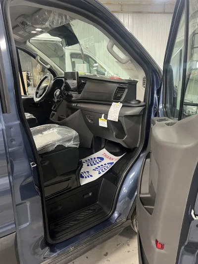 2024 FORD TRANSIT - 10 PASSENGER SHUTTLE - BLUE METALLIC - GRAY SEATING - 2024 FORD TRANSIT SHUTTLE - Image 4 of 17