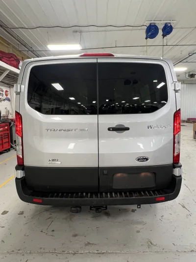 2024 FORD TRANSIT - 8 PASSENGER BASIC LUXURY - INGOT SILVER - QUICKSILVER AND ALABASTER SEATING - 2024 FORD TRANSIT SPECIALTY - Image 12 of 18