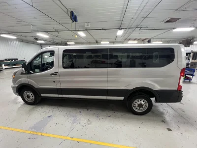 2024 FORD TRANSIT - 8 PASSENGER BASIC LUXURY - INGOT SILVER - QUICKSILVER AND ALABASTER SEATING - 2024 FORD TRANSIT SPECIALTY - Image 14 of 18
