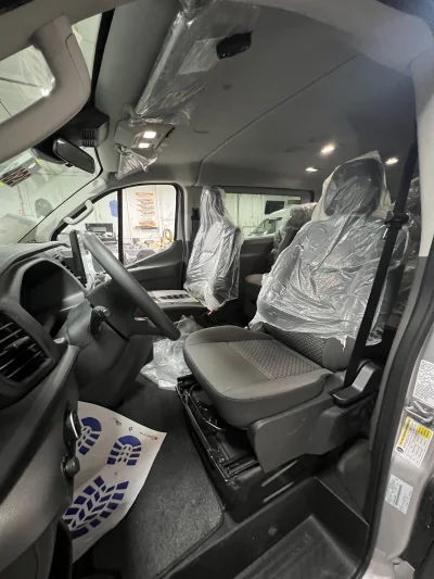 2024 FORD TRANSIT - 8 PASSENGER BASIC LUXURY - INGOT SILVER - QUICKSILVER AND ALABASTER SEATING - 2024 FORD TRANSIT SPECIALTY - Image 8 of 18