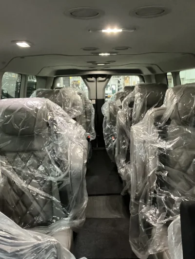2024 FORD TRANSIT - 8 PASSENGER BASIC LUXURY - INGOT SILVER - QUICKSILVER AND ALABASTER SEATING - 2024 FORD TRANSIT SPECIALTY - Image 9 of 18