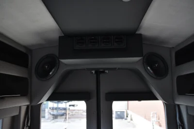 2025 FORD TRANSIT T350 HIGH ROOF DUALLY GALAXY LUXURY CONVERSION VAN 11 PASSENGER - BLACK - 2025 FORD TRANSIT GALAXY LUXURY - Image 12 of 15