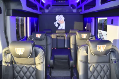 2025 FORD TRANSIT GOLF VAN 9 PASSENGER FOR COLLEGES & SCHOOLS GOLFERS HAULER LOGO - 2025 FORD TRANSIT GALAXY - Image 1 of 30