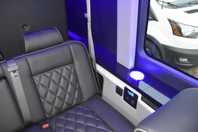 2025 FORD TRANSIT GOLF VAN 9 PASSENGER FOR COLLEGES & SCHOOLS GOLFERS HAULER LOGO - 2025 FORD TRANSIT GALAXY - Image 3 of 30