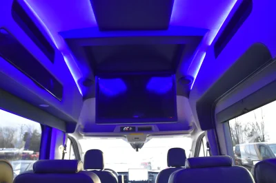 2025 FORD TRANSIT GOLF VAN 9 PASSENGER FOR COLLEGES & SCHOOLS GOLFERS HAULER LOGO - 2025 FORD TRANSIT GALAXY - Image 30 of 30