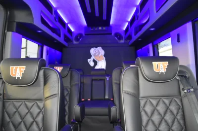 2025 FORD TRANSIT GOLF VAN 9 PASSENGER FOR COLLEGES & SCHOOLS GOLFERS HAULER LOGO - 2025 FORD TRANSIT GALAXY - Image 4 of 30