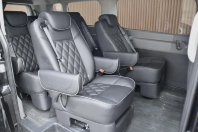 2025 FORD TRANSIT LANDMARK EDITION BY WALDOCH THE BEST CONVERSION VAN 9 PASSENGER LUXURY VANS - 2025 FORD TRANSIT LANDMARK - Image 2 of 9