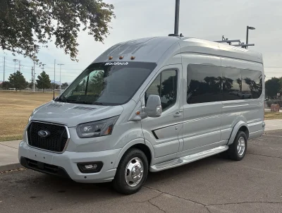 FORD TRANSIT MOBILITY VAN UVL LIFT 148 EL HIGH ROOF 11 PASSENGER LUXURY CONVERSION VAN GALAXY PACKAGE BY WALDOCH - 2026 FORD TRANSIT GALAXY - Image 2 of 11